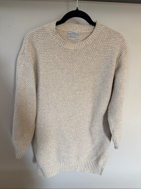 Everyday Crewneck Sweater in Cream